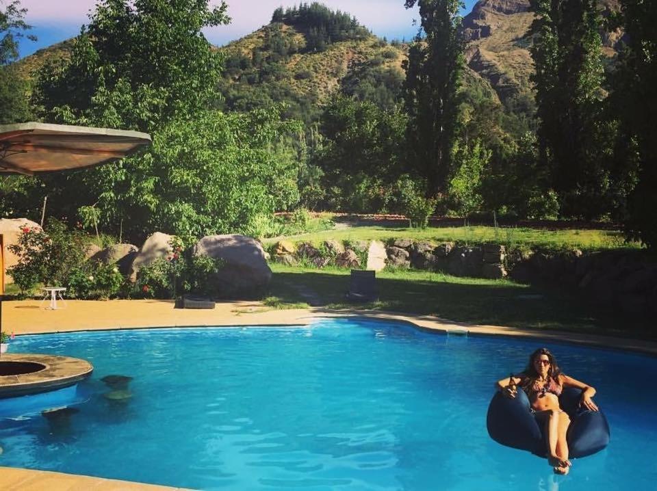 Cascada Lodge Cajon Del Maipo San José de Maipo Buitenkant foto