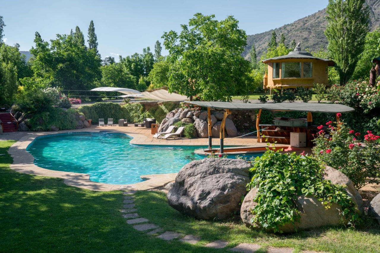 Cascada Lodge Cajon Del Maipo San José de Maipo Buitenkant foto